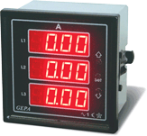 MA-96/3f Triphase AC Ammeter