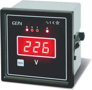 MV (kV) Analog Voltmeter 96 X 96 (PT Required) - VTEKE Electrical  Manufacturers