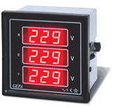 MV-96/3f Triphase AC Voltmeter